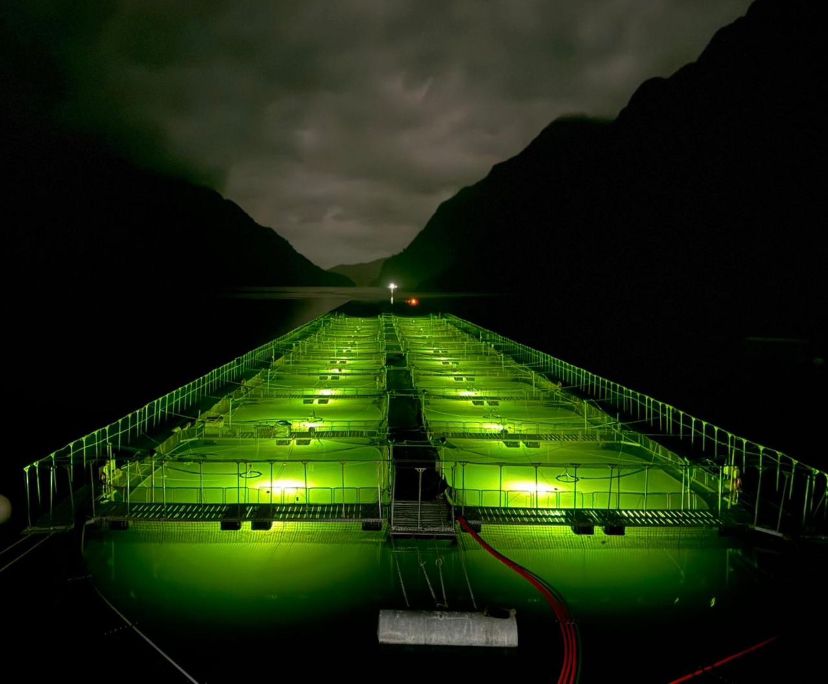 Centro de cultivo en Noruega